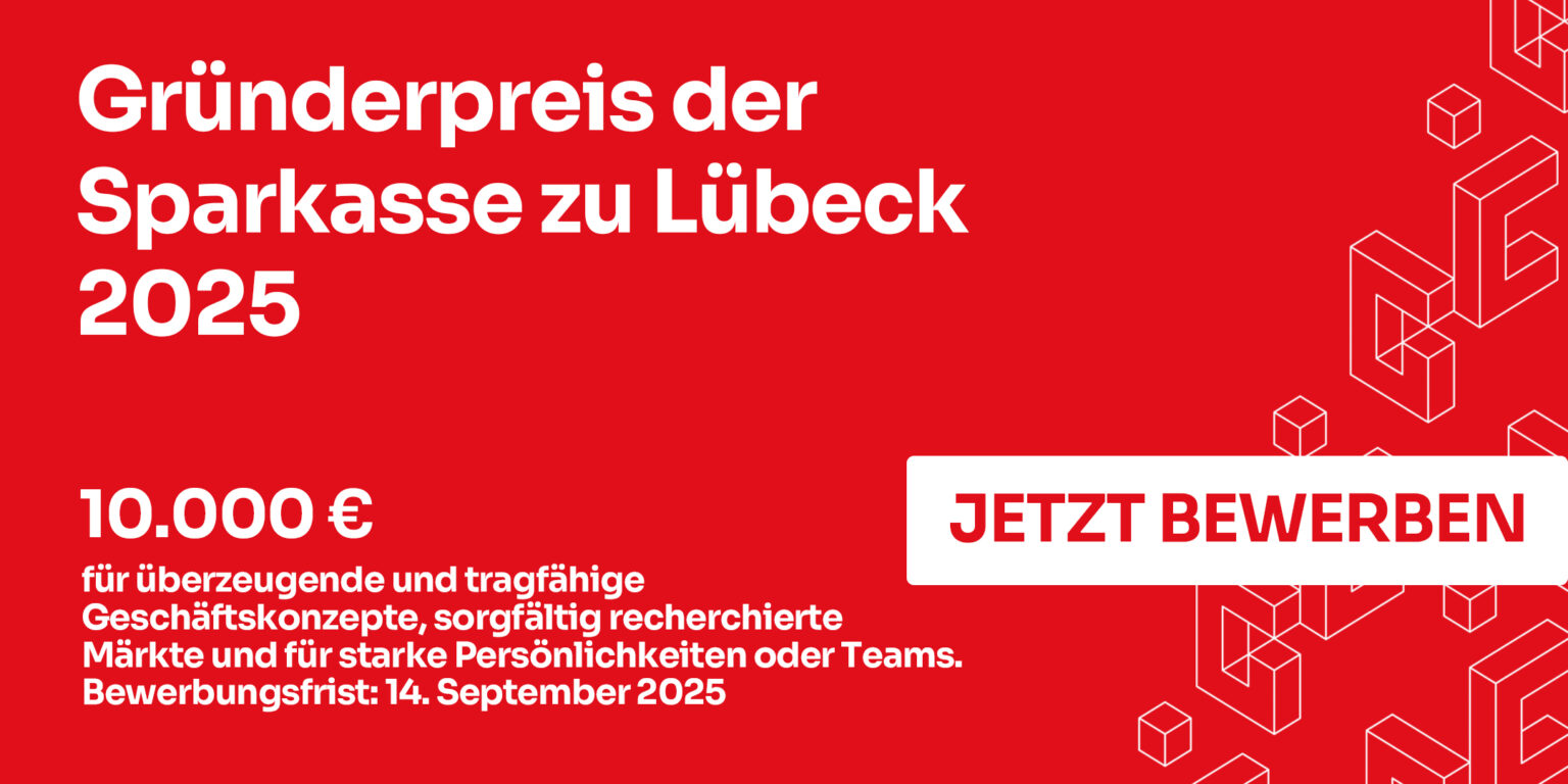 Gründerpreis Sparkasse zu Lübeck – Teaserbild