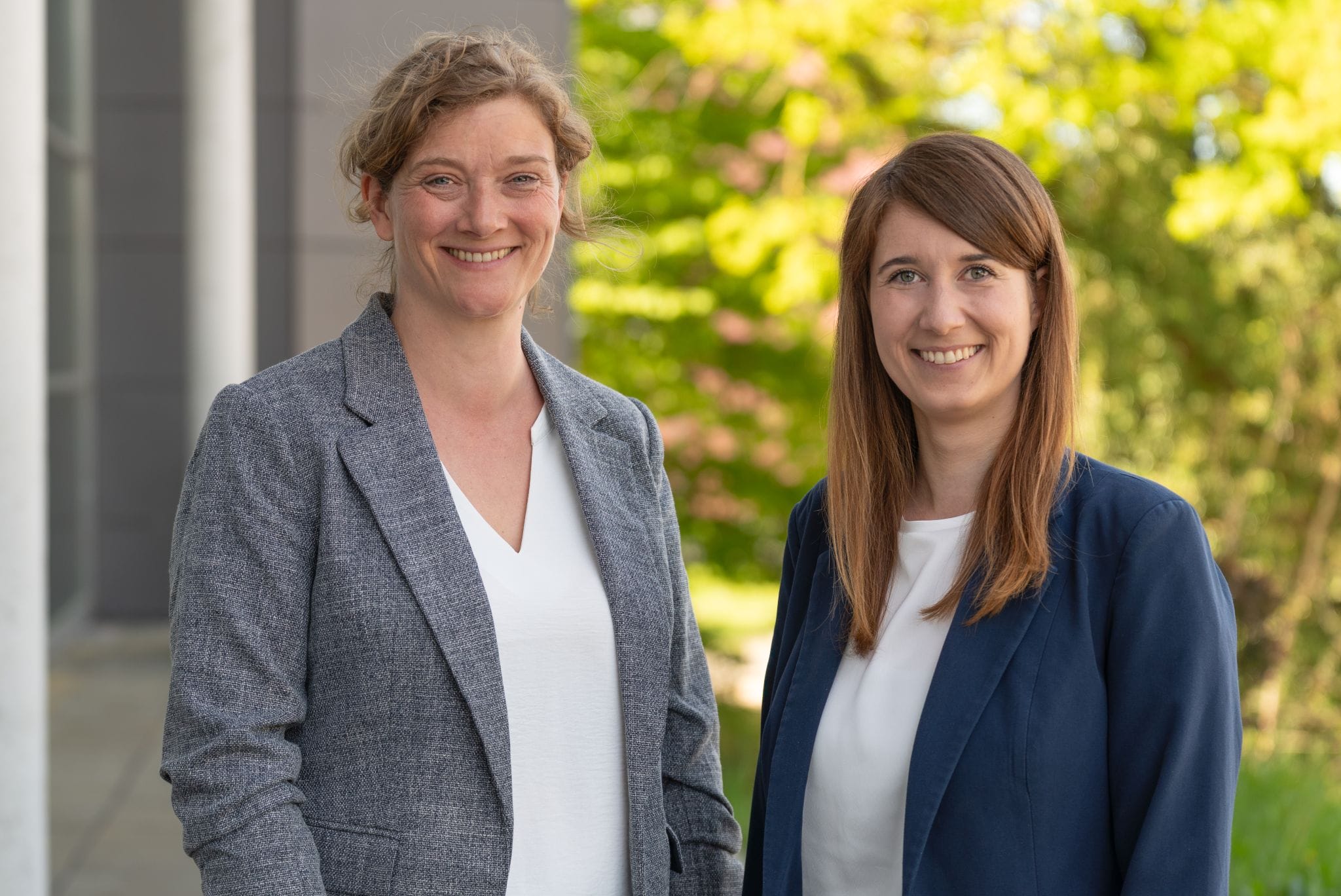Claudia Linde und Julia Sarre